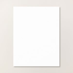 BASIC WHITE 8-1/2" X 11" THICK CARDSTOCK