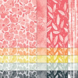 2025–2027 IN COLOR™ 6" X 6" (15.2 X 15.2 CM) DESIGNER SERIES PAPER