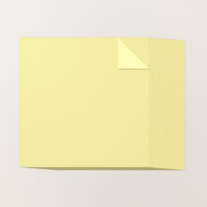 LEMON LOLLY 12" X 12" (30.5 X 30.5 CM) TWO-TONE CARDSTOCK