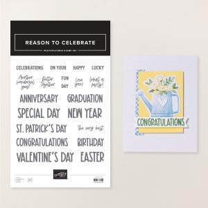 REASON TO CELEBRATE PHOTOPOLYMER STAMP SET (ENGLISH)