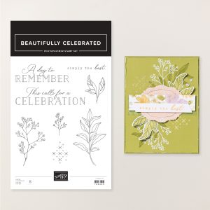 BEAUTIFULLY CELEBRATED PHOTOPOLYMER STAMP SET (ENGLISH)