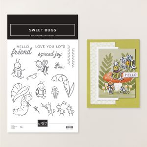 SWEET BUGS PHOTOPOLYMER STAMP SET (ENGLISH)