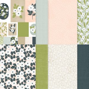LOVELY BLOSSOMS 12" X 12" (30.5 X 30.5 CM) DESIGNER SERIES PAPER