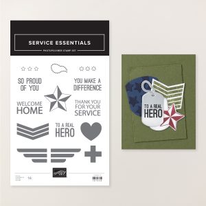 SERVICE ESSENTIALS PHOTOPOLYMER STAMP SET (ENGLISH)