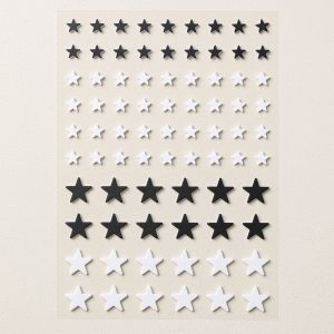 WONDERFUL STARS PUFFY STICKERS