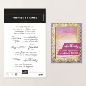 PHRASES & FRAMES PHOTOPOLYMER STAMP SET (ENGLISH)