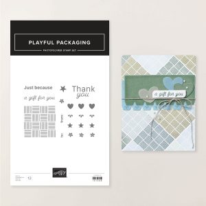 PLAYFUL PACKAGING PHOTOPOLYMER STAMP SET (ENGLISH)