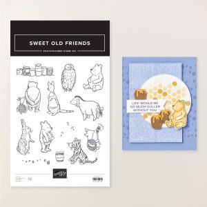 SWEET OLD FRIENDS PHOTOPOLYMER STAMP SET