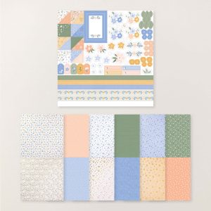 BLOOM BOUTIQUE SPECIALTY DESIGNER SERIES PAPER & STICKER SHEET (ENGLISH)