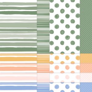 2026–2028 IN COLOR™ PAINTED PATTERNS 12" X 12" (30.5 X 30.5 CM) DESIGNER SERIES PAPER