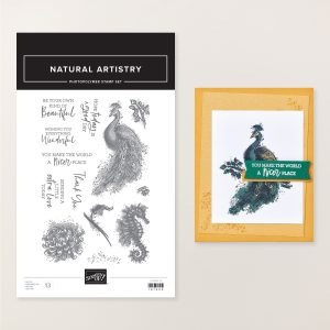 NATURAL ARTISTRY PHOTOPOLYMER STAMP SET (ENGLISH)