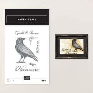 RAVEN'S TALE PHOTOPOLYMER STAMP SET (ENGLISH)