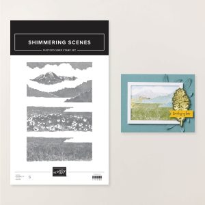 SHIMMERING SCENES PHOTOPOLYMER STAMP SET