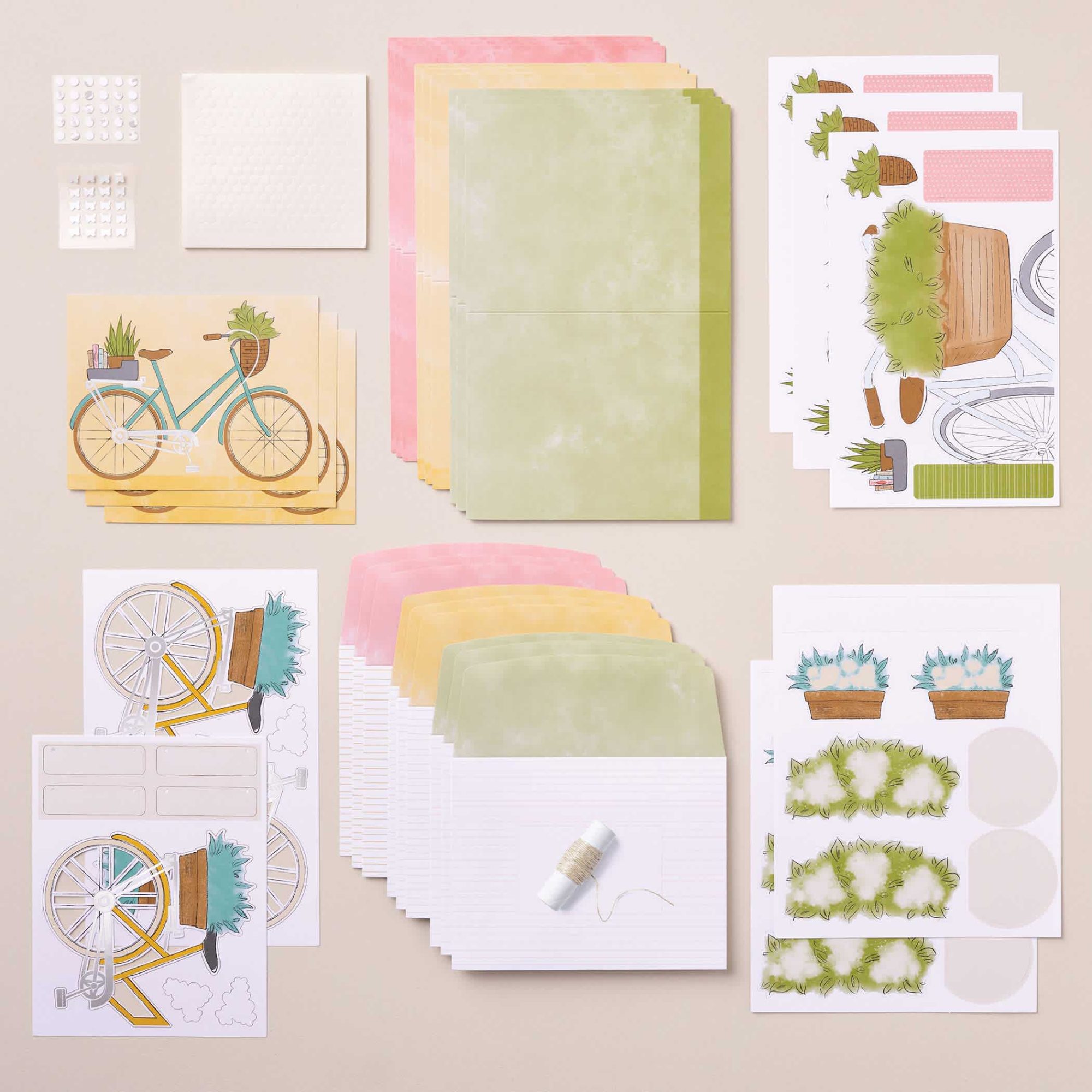 BIKES & BLOOMS PAPER PUMPKIN REFILL (ENGLISH)